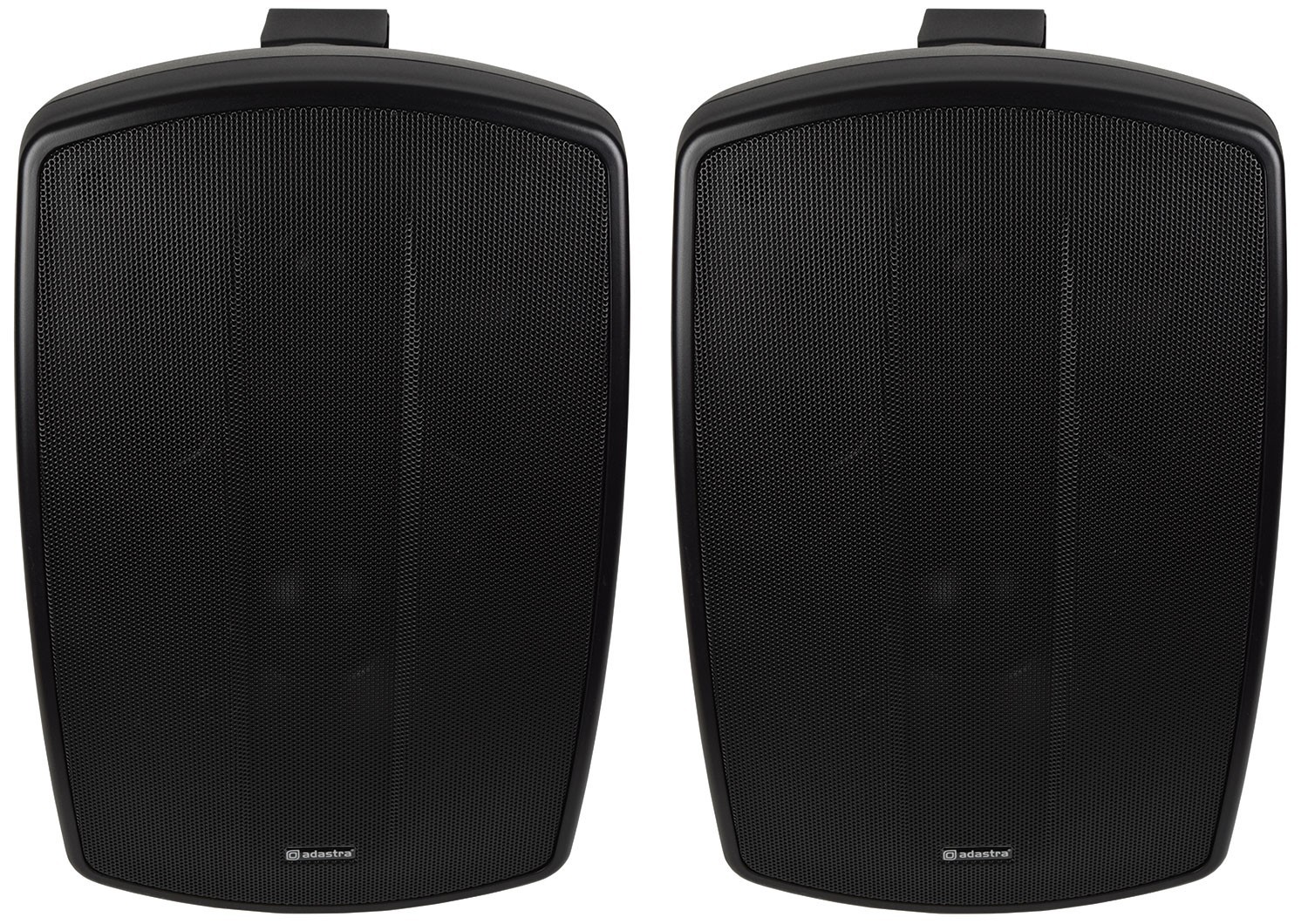 8"" 80W Indoor/Outdoor Speakers IP44, 8Ohm Black (Pair) - 100.925UK - Garden Home