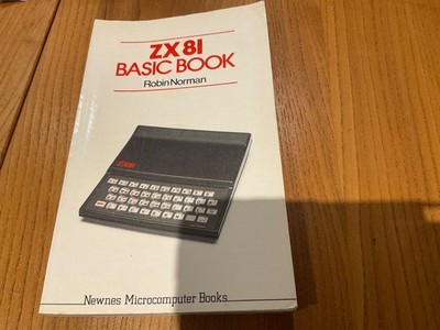 ZX81 Basic Book by Robin Norman (1982, Butterworth) Vintage Sinclair BASIC Guide