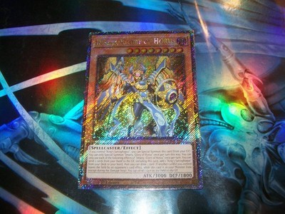 Imsety, Glory of Horus 1st Edition Platinum Secret Rare RA05-EN027 Yu-Gi-Oh!