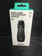 Authentic Logitech R400 Laser Presentation Remote (910-001354) Brand New