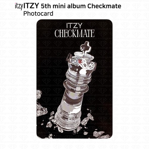ITZY 5. Mini Album Schachmatt offizielle Fotokarte durchsichtige Karte Sonderkarte KPOP - Bild 48 von 87