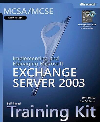 MCSAMCSE Self-Paced Training Kit (Exam 70-284): Implementing and Managin - GOOD - Picture 1 of 1