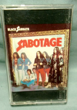 BLACK SABBATH, SABOTAGE, IMPORT CASSETTE FROM ENGLAND, NEMS, NEC 6018 [[IMPORT]]