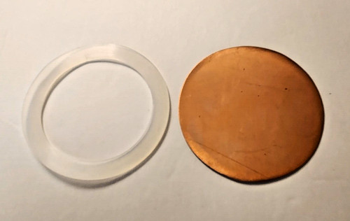 Copper DIY Moonshine Thump Keg Large Mouth Jar Lid W/Food Grade Silicone Seal