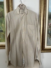 Loro Piana Mens Multicolor Long Sleeve Shirt Size 42 16.5 Made in Italy