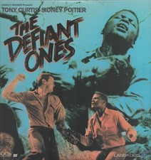 The Defiant Ones Laserdisc Tony Curtis / Sidney Poitier - 1992 Digital Sound
