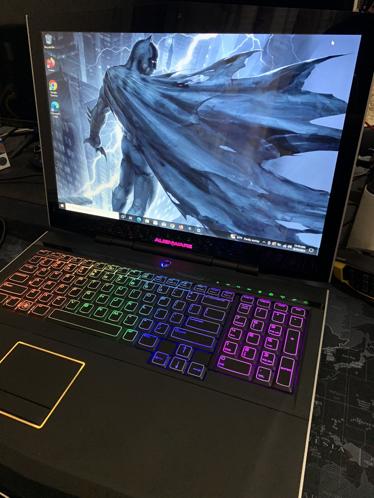 Alienware M17x 17" Gaming Laptop Windows 10 Pro/128 SSD/cam! eBay
