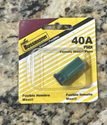 Fusible Maxi 40 Ampères Bussman - BP/MAX-40-RP