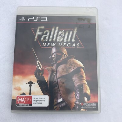 Fallout New Vegas PS3 Sony PlayStation 3 Game Complete + Manual VGC Tracked PAL