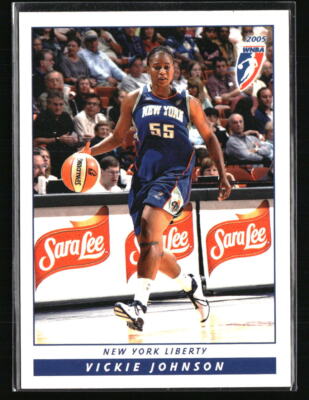 Vickie Johnson 2005 Rittenhouse WNBA #12 Basketball Card