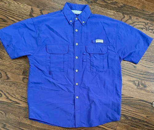 MAGELLAN VENTED PURPLE SHORT SLEEVE 