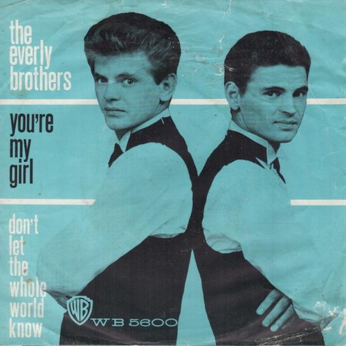 EVERLY BROTHERS You're My Girl 1965 or. HOLLAND single NICE condition! - Picture 2 of 2
