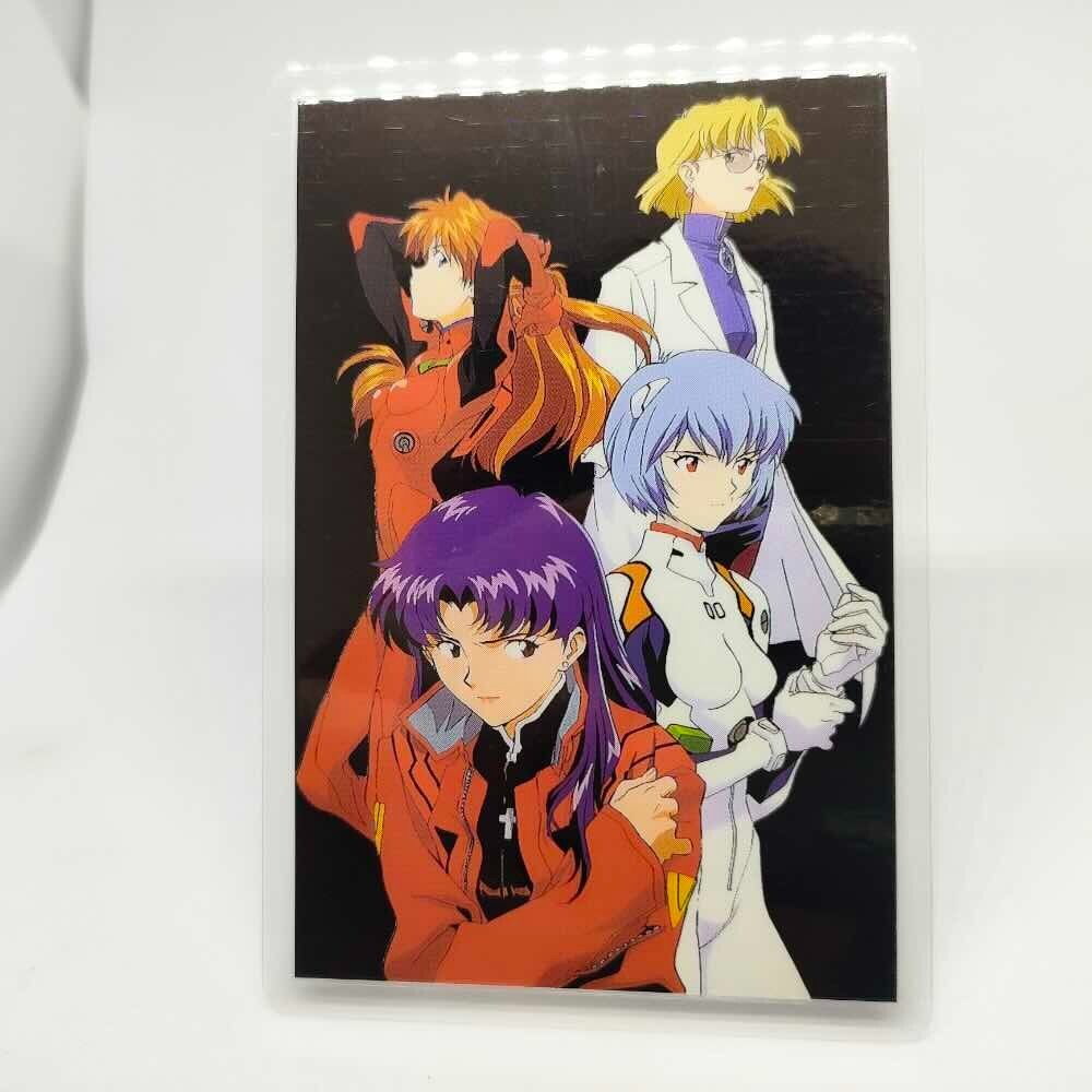 Female Characters Neon Genesis Evangelion Laminated Card card