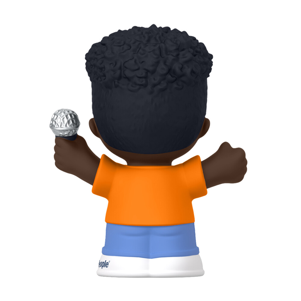 ＢＬＡＣＫ　ＢＯＸ ｕｎｐａｉｎｔｅｄ　ｆａｃｅ　ｏｆ　Ｍｒ．Ｃｈｉｌ Replacement African-American Boy Figure for Little People