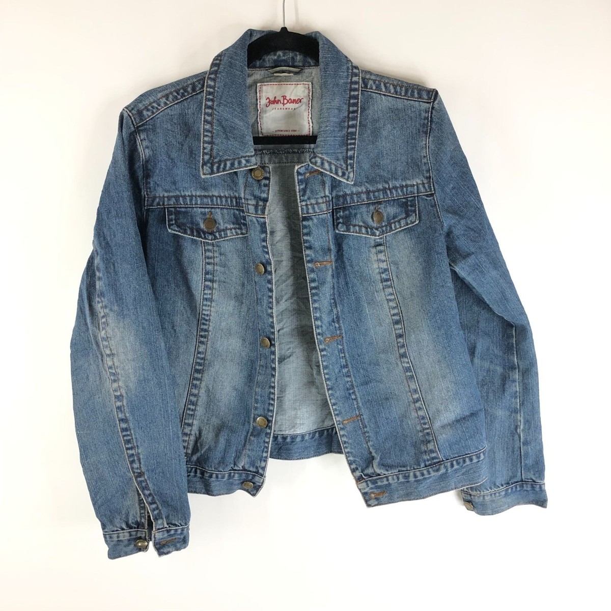 Veste Courte John Baner Veste En Jean Veste Sans Manche Jeans