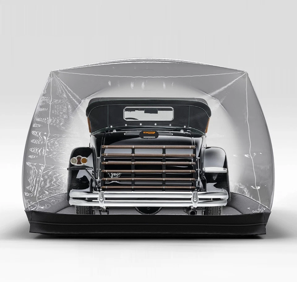 Cápsula de protección Amazon burbuja cubierta de coche Packard 745 mejor almacenamiento coches clásicos Foto 3 de 4