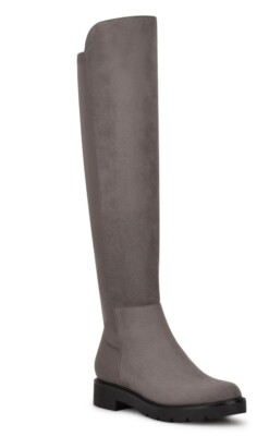 Nine West  Tread Over The Knee Lug Sole Boots, size 37 EU, 7 US
