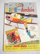 Life With Archie #37 1965 Archie Comics Good Condition Airplane Story
