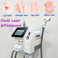 2 in1 nd yag picosecond laser tattoo removal 808 diode laser hair removal device
