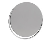 Round Wall Mirror with Offset