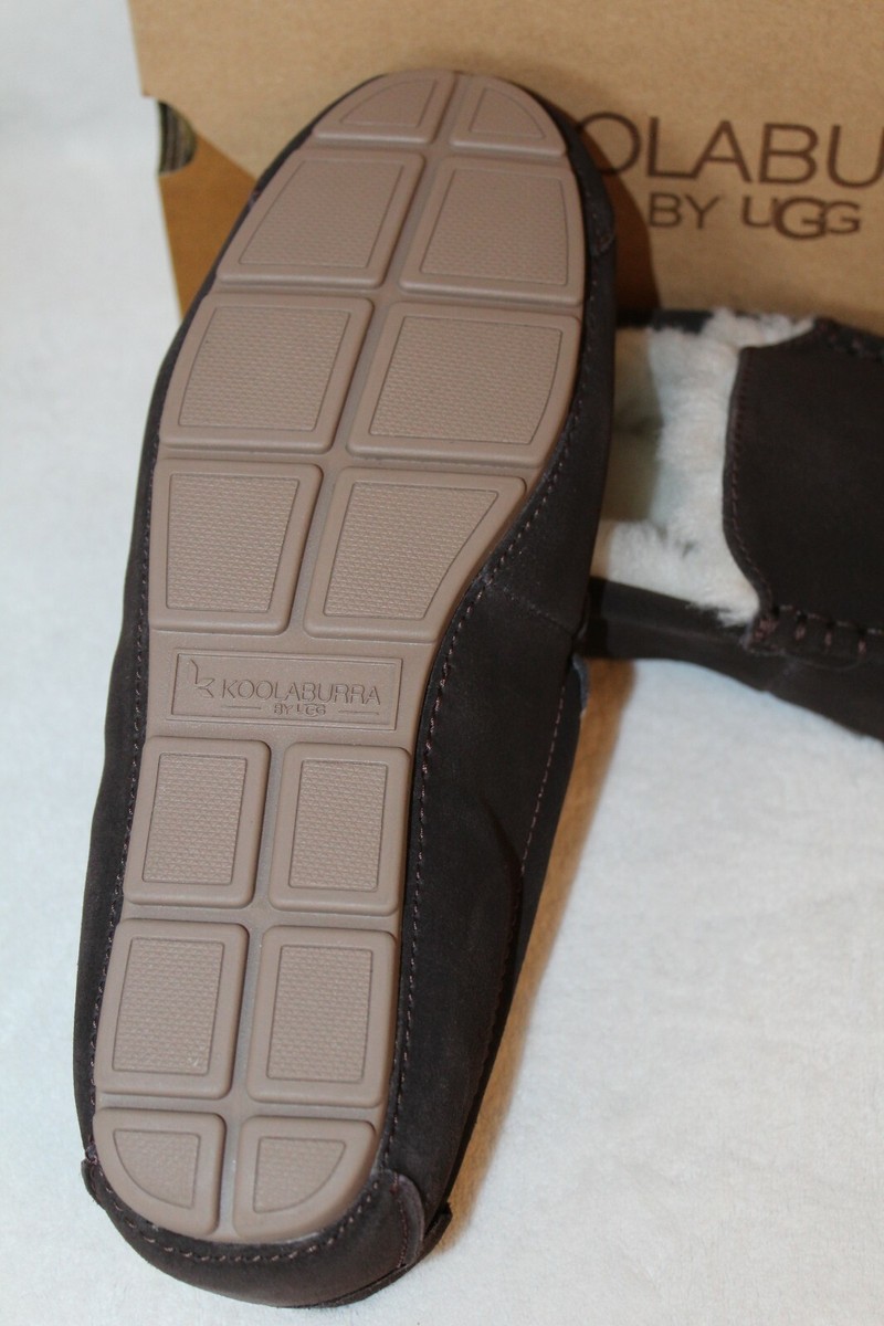 NIB UGG KOOLABURRA MEN\'S SLIP ON SUEDE‎ SLIPPERS BROWN 10 Koolaburra by UGG Men main image 2