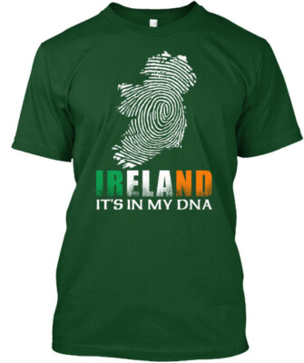 #ad Irish Ireland Dna Its In My T Shirt Made in the USA Size S to 5XL $17.98