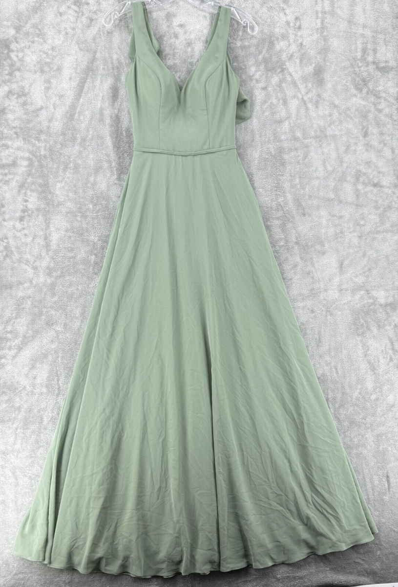 green emerald velvet dress Clarisse Designs 8021