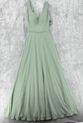 Dear Cleo Dress Womes 2 Gown Evening Event Wedding Mellanie Pistachio Chiffon | eBay Dear Cleo Dress Womes 2 Gown Evening Event Wedding Mellanie Pistachio Chiffon | eBay