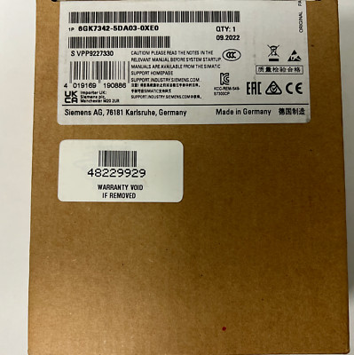 SIEMENS COMMUNICATION PROCESSOR CP 342-5 PROFIBUS 6GK7342-5DA03-0XE0