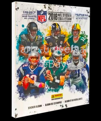 HARDCOVER DELUXE EMPTY ALBUM - NFL 2018 PANINI Sticker Collection