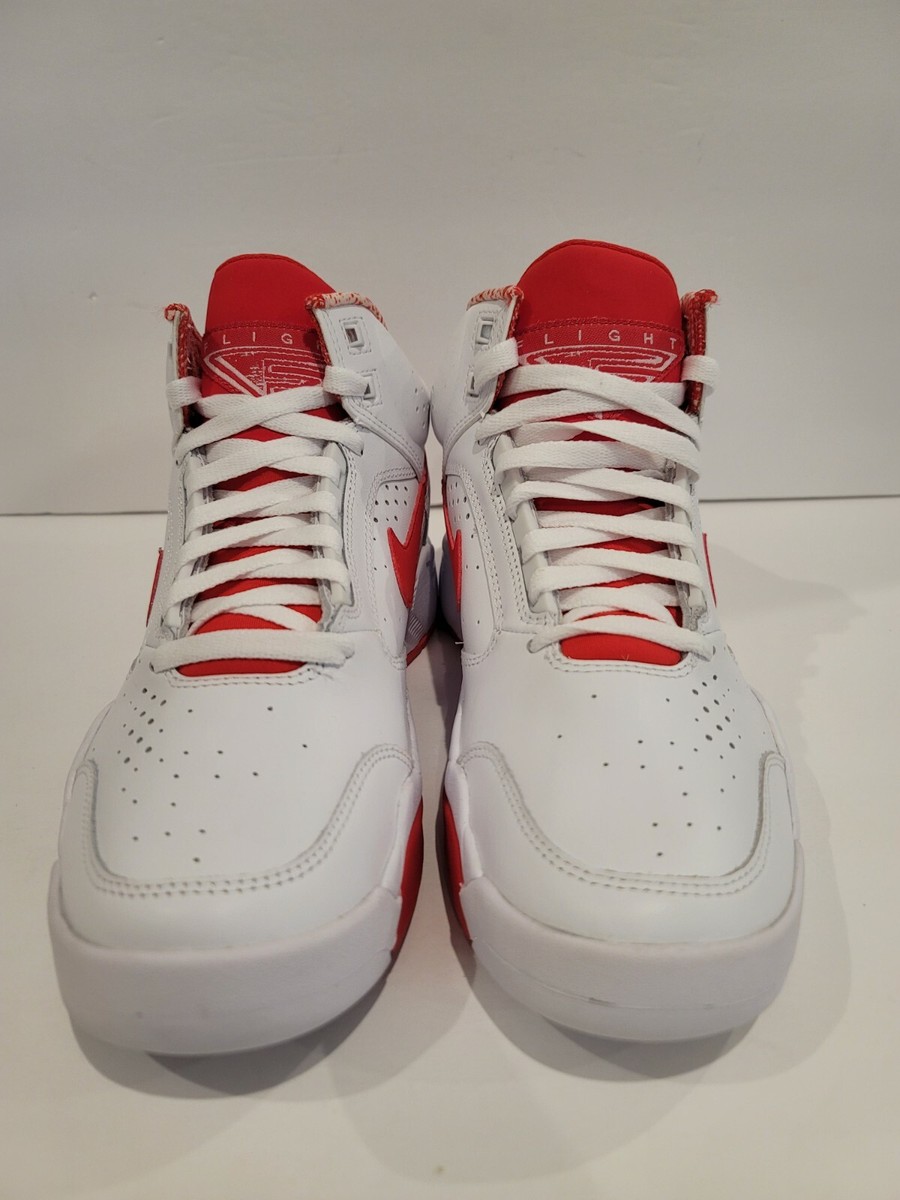 Nike Flight Lite Mid Basketball Shoes DJ2518-101 Size White