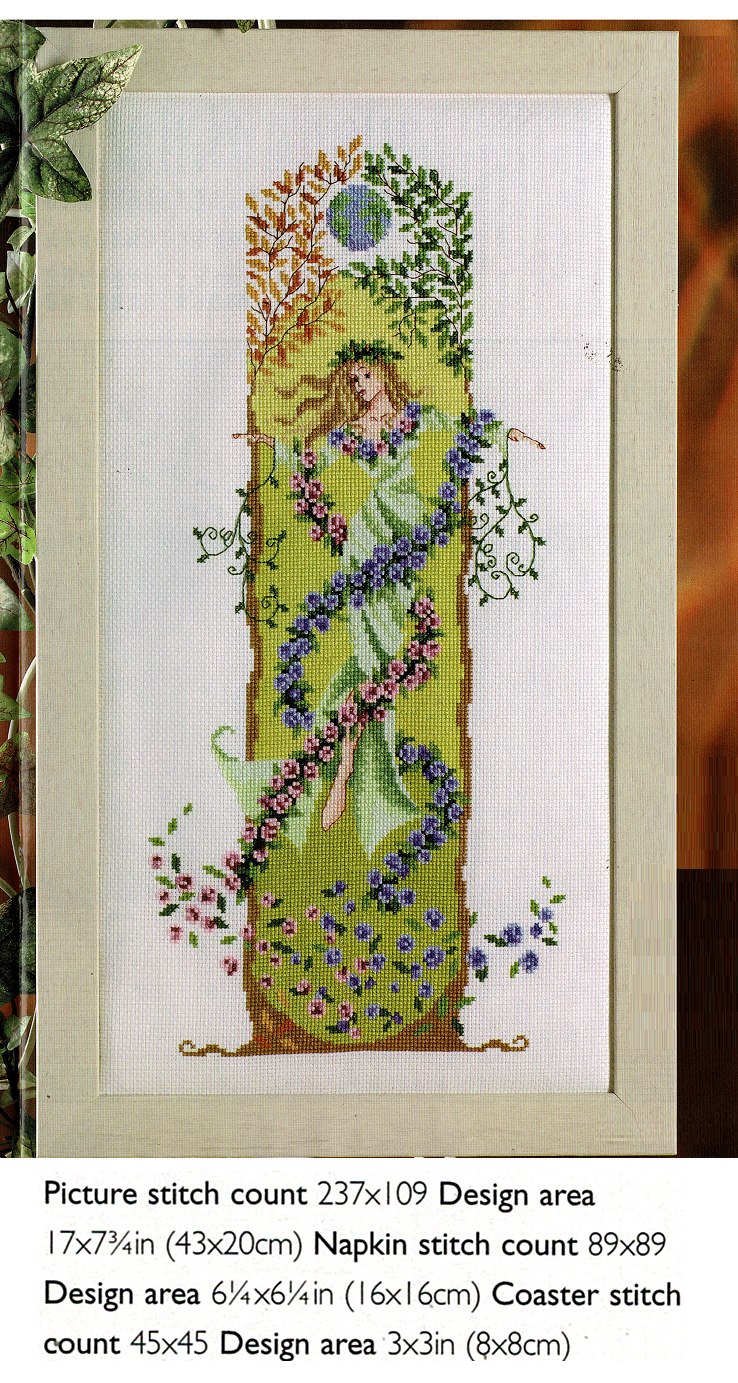 THE EARTH GODDESS CROSS STITCH PATTERN ONLY RM - EPA | eBay