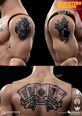 DAMTOYS Gangsters Kingdom SPADE A DAVID 1/6 Scale Action Figure