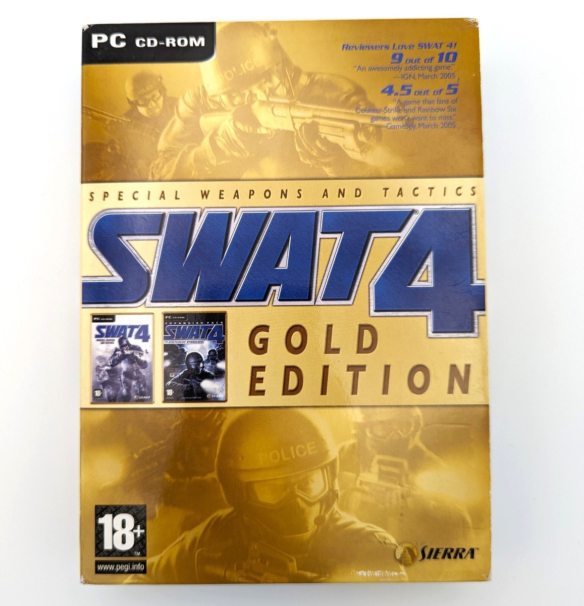 ★レア Windows用PCゲーム【 SWAT 4 Gold Edition 】 レア Windows用PCゲーム【 SWAT 4 Gold Edition 】 SWAT Gold Edition