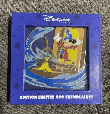Disney Pin Disneyland Paris DLP Fantasia Sorcerer Mickey Jumbo LE 400