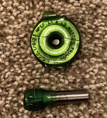 1/8 27 NPTF L1 L3 PIPE THREAD RING AND MATCHING PLUG MASTER GAGE | eBay