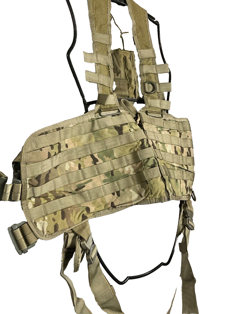 New* US Military OCP Air Warrior Survival Vest Harness, PSGC
