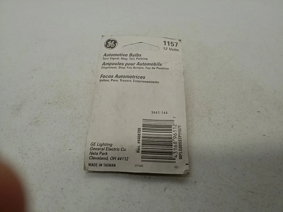 1157 General Electric Automotive Bulbs 12v Quantity Of 2 Clear Bulbs - Image 3 of 4