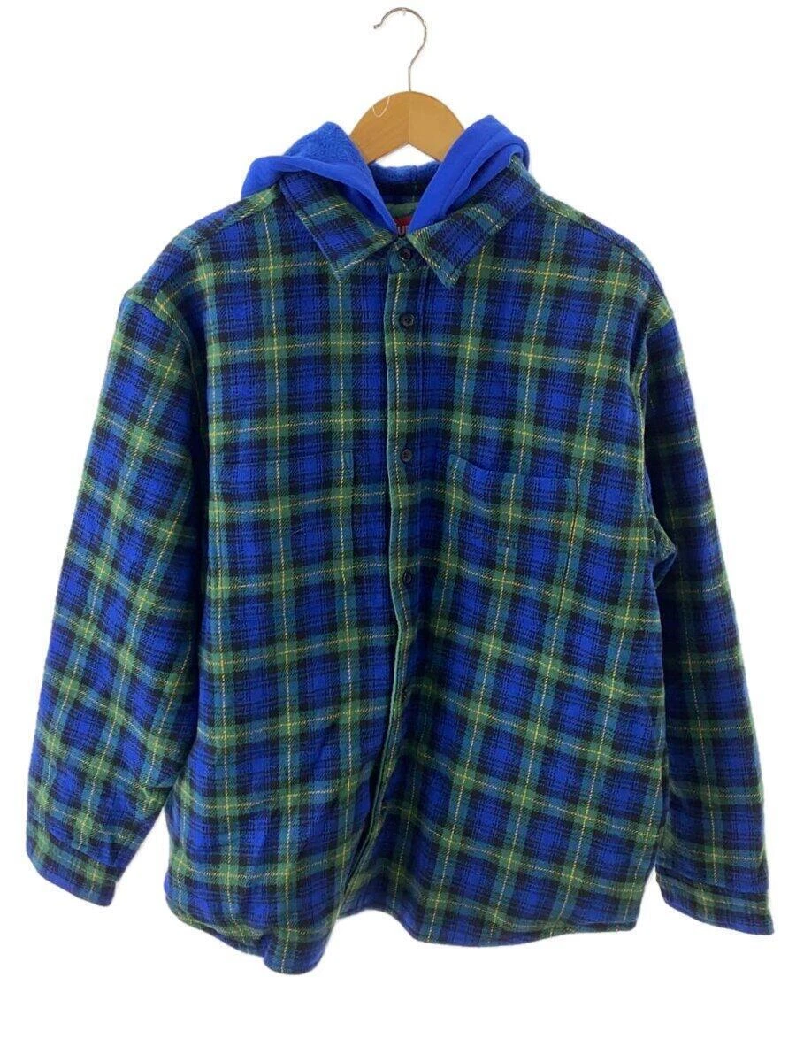 Veste à capuche Supreme tartan flanelle coton L occasion