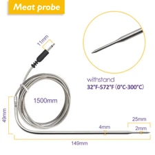 PROBE For INKBIRD IBT-4X Meat Thermometer Replacement Accessories REPLACE Sensor