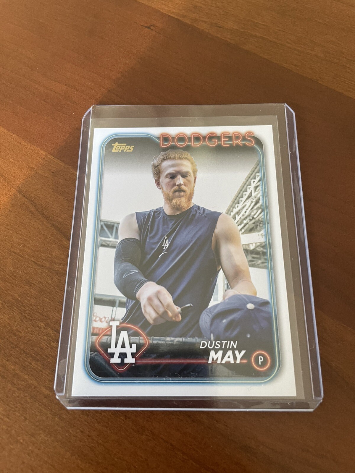 2024 Topps Series 2 Dustin May Golden Mirror SSP Dodgers #683