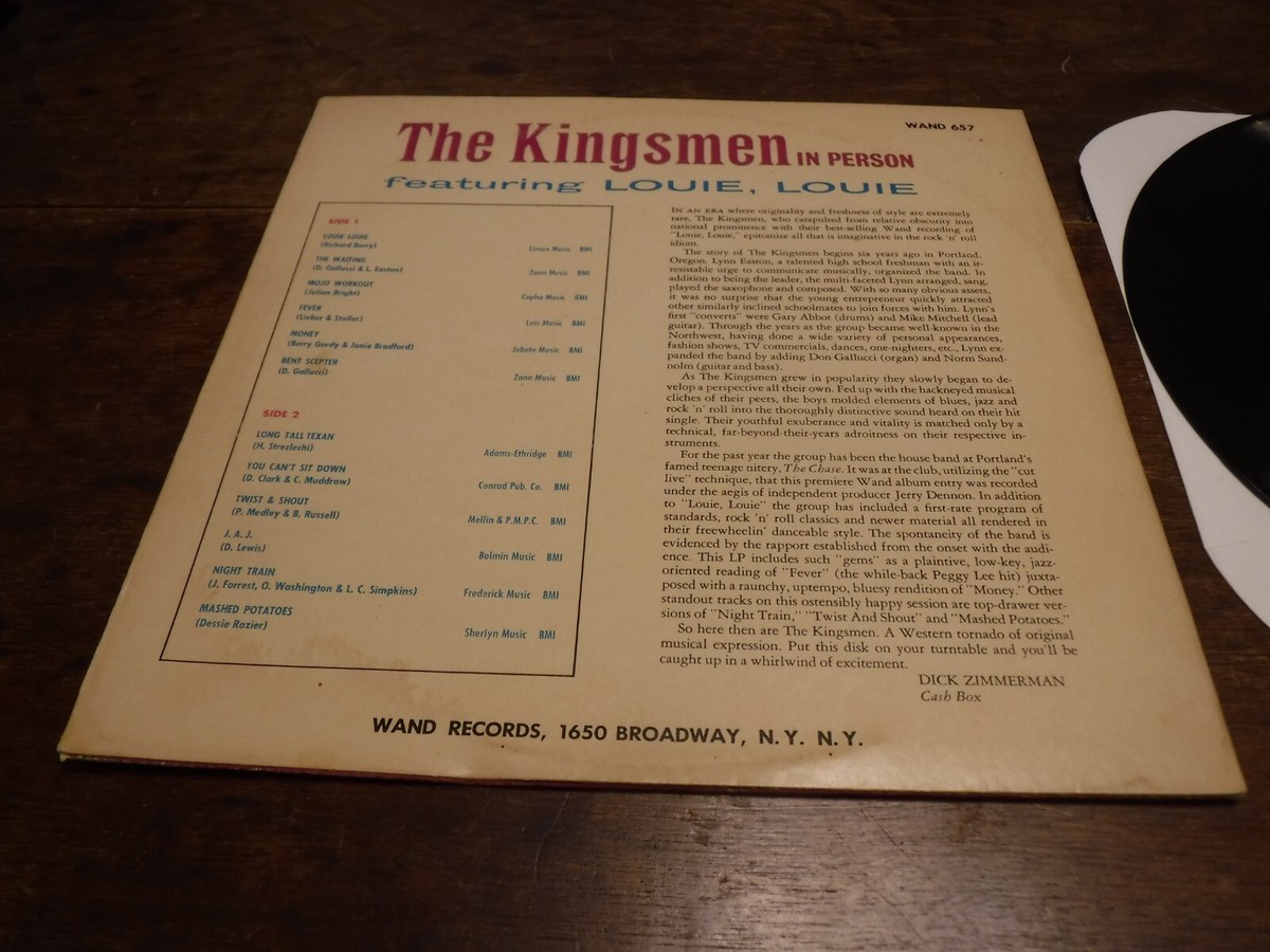 The Kingsmen Louie, Louie WAND 657 S115551164 - 洋楽低 価格 通販