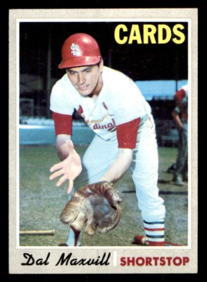 1970 Topps Baseball #503 Dal Maxvil NM *e1