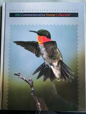B37 USA 1992 Briefmarken Album Special Stamp collection Olimpia Krieg Vögel Raum - Bild 1 von 4