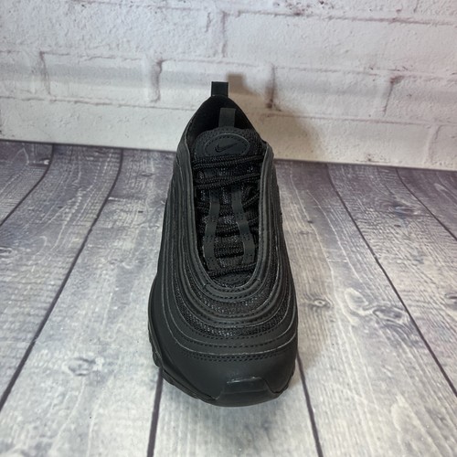 Nike Air Max 97 Triple Black Running Shoes AV4149-001 Size 5.5Y, Women’s Size 7 - Picture 10 of 12