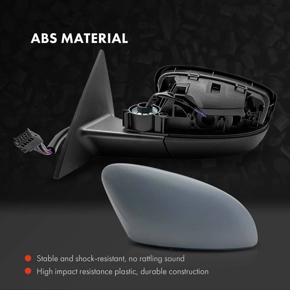 Lado izquierdo del conductor con espejo retrovisor térmico eléctrico para Volkswagen Beetle 2012 2013-2018 Foto 3 de 4