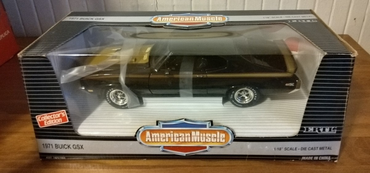 1/18 ERTL　アメリカンマッスル　1971 BUICK GSX 1:18 ERTL American Muscle Limited Edition 29323P Buick GSX