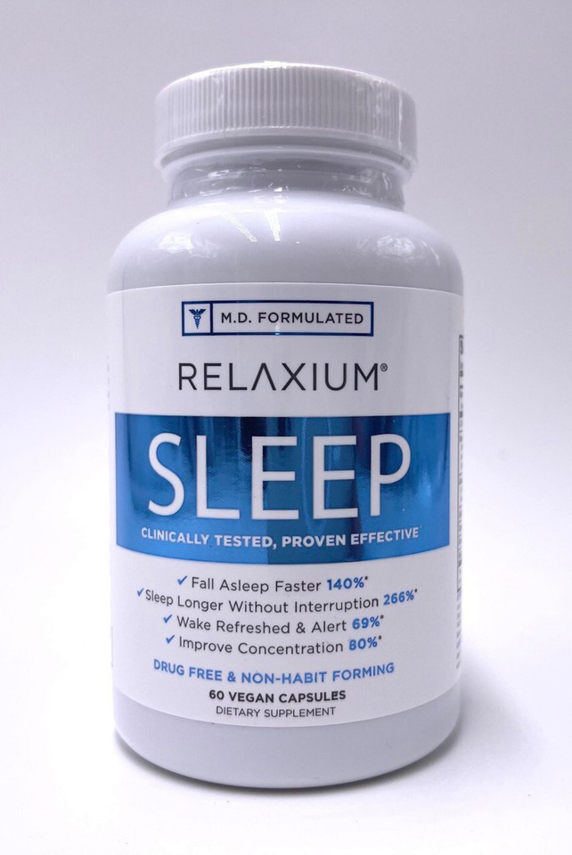 RELAXIUM Sleep Aid 120ct MD Formulated 2 MONTH SUPPLY Relaxium eBay