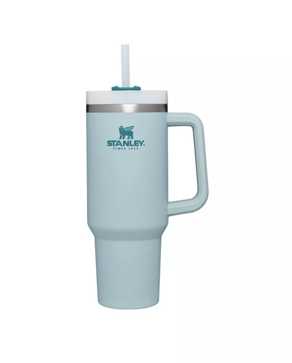 Stanley Adventure Quencher 40 oz Tumbler With Handle Lid Straw - Seafoam