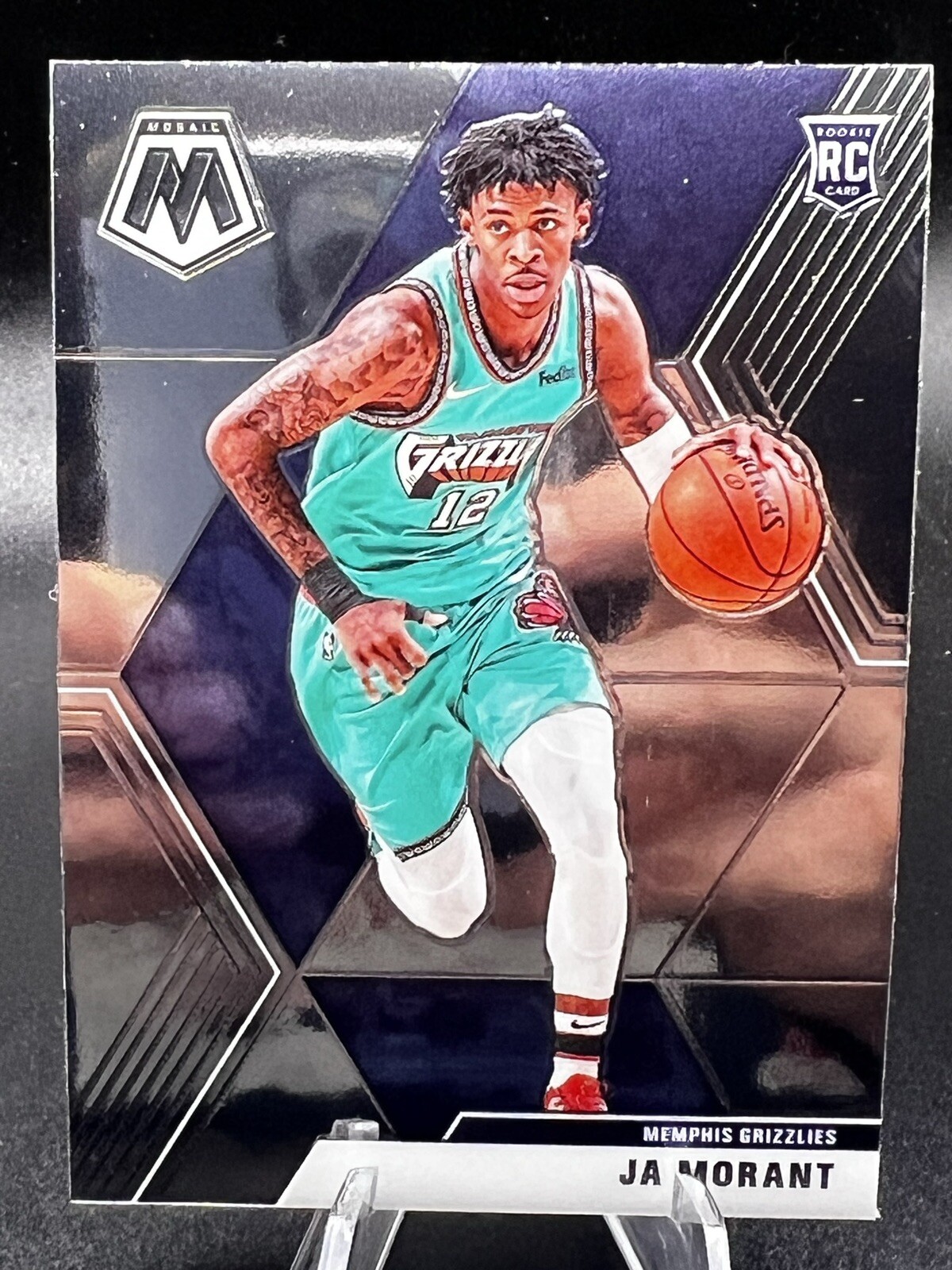 2019-20 Panini Mosaic Ja Morant Rookie Memphis Grizzlies #219